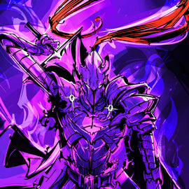 FAME: CHUGONG SOLO LEVELING - VIKTOR MILLER GAUSA IGRIS COVER D WHITE METAL FANEXPO NEW ORLEANS KNIGHT OF COMICS EXCLUSIVE LTD 5