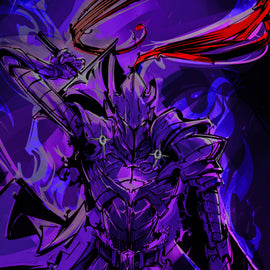 FAME: CHUGONG SOLO LEVELING - VIKTOR MILLER GAUSA IGRIS COVER D METAL FANEXPO NEW ORLEANS KNIGHT OF COMICS EXCLUSIVE LTD 5