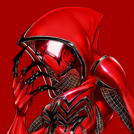Red Symbiote Virgin Comic