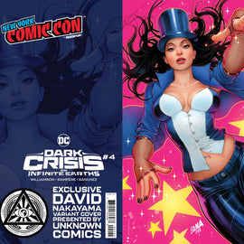 [Foil] Dark Crisis On Infinite Earths #4 Unknown Comics David Nakayama Exclusive Nycc 2022 Virgin Var
