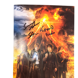 Fan Expo Chicago Lord of the Rings Exclusive Signed by Elijah Wood & Sean Astin