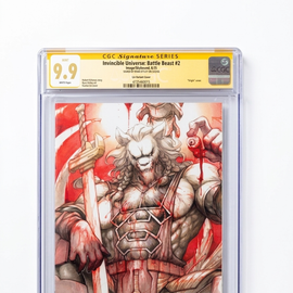 Invincible Universe Battle Beast #2, Rachta Lin [9.9 CGC Signature Series]