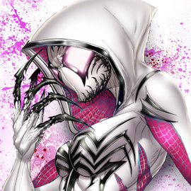 White Symbiote Virgin Comic