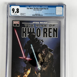 STAR WARS THE RISE OF KYLO REN #3 1ST APPEARANCE OF AVAR KRISS IN CAMEO CLAYTON CRAIN VAR CGC 9.8 BLUE LABEL [IN STOCK]