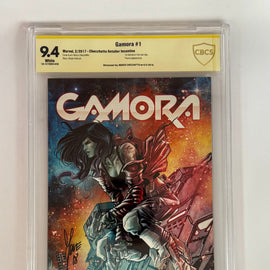 GAMORA #1 SIGNED BY CHACCHETTO | 1:25 VAR CBCS 9.4 SS YELLOW LABEL [IN STOCK]