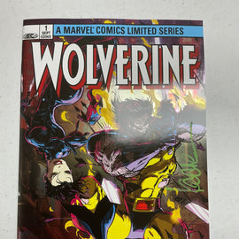 [Signed by Kaare Andrews] [FOIL] WOLVERINE BY CLAREMONT & MILLER #1 FACSIMILE EDITION [NEW PRINTING] UNKNOWN COMICS KAARE ANDREWS EXCLUSIVE MEGACON VAR [IN STOCK]