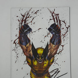 [Signed by Hickman] Wolverine: Revenge - Red Band #2 Virgin CON Unknown Comics Kirkham Exclusive Var Explicit Content [INST]