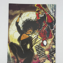 [Signed by Hickman] Ultimate Spider-Man #11 Virgin Unknown Comics Andrews Exclusive Var [INST]