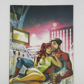 [Signed by Hickman] Ultimate Spider-Man #9 Virgin Unknown Comics Andolfo Exclusive Var [INST]