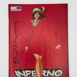[Signed by David Nakayama] INFERNO #4 (OF 4) UNKNOWN COMICS DAVID NAKAYAMA EXCLUSIVE Var