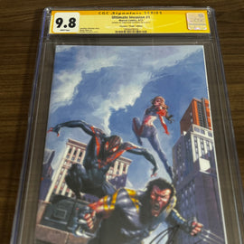 ULTIMATE INVASION #1 [SIGNED JONATHAN HICKMAN] DAVIDE PARATORE EXCLUSIVE VIRGIN VAR CGC 9.8 SS YELLOW LABEL [IN STOCK]