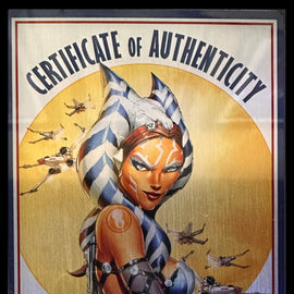 Metal Certificate of Authenticity Add On