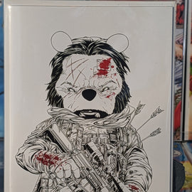 Poohzrkr Black, White and Red #1 SDCC24 TenFwd Comics Exclusive