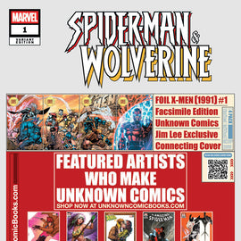 Spider-Man & Wolverine #1 Unknown Comics Tyler Kirkham Exclusive Virgin Var (06/18/2025)