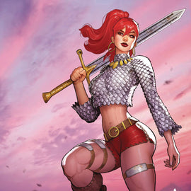 [SIGNED by David Nakayama] IMMORTAL RED SONJA #1 DAVID NAKAYAMA EXCLUSIVE FULL FOIL VIRGIN VAR (11/30/2022)