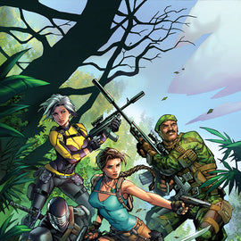 GI JOE A REAL AMERICAN HERO TOMB RAIDER #1 RANDY GREEN NYCC EXCLUSIVE VIRGIN VAR (10/28/2026)