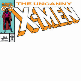 Uncanny X-Men #266 Facsimile Unknown Comics Exclusive Blank Var (08/07/2024)