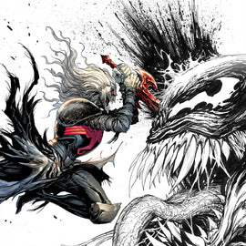 Venom #28 Unknown Comics Tyler Kirkham Exclusive Color Splash Secret Virgin Var