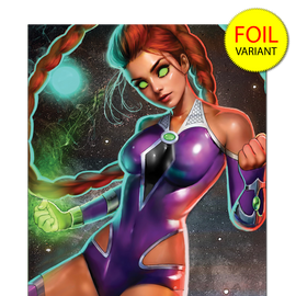 [Signed by Nathan Szerdy] [FOIL] TITANS #1 NATHAN SZERDY (616) EXCLUSIVE VIRGIN VAR [IN STOCK]