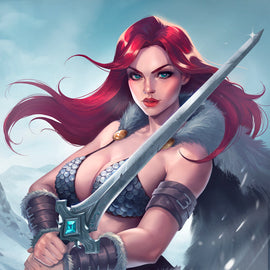 RED SONJA #17 - TOFUSENSHI VIRGIN VARIANT KNIGHT OF COMICS EXCLUSIVE LTD 500