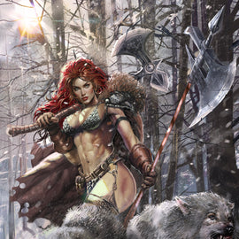 RED SONJA: DEATH AND THE DEVIL #2 - RUDY AO COVER A VIRGIN NYCC 2024 KNIGHT OF COMICS EXCLUSIVE LTD 400