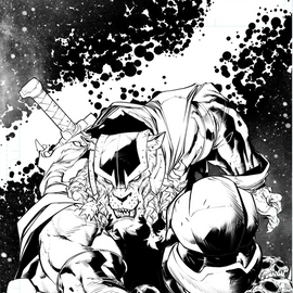 INVINCIBLE BATTLE BEAST #4 Barberi Variant TenFwdComics EXCLUSIVE