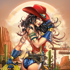 Lasso Warrior Gunslinger Virgin Comic