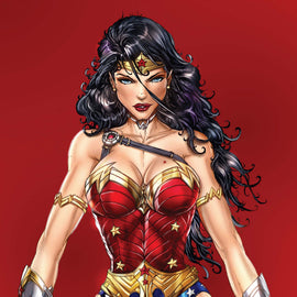 Lasso Warrior Red Virgin Comic