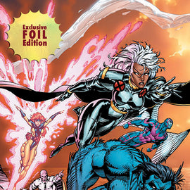[4 PACK 🚨 Limited Edition! 🚨] [FOIL] X-Men 1991 #1 Facsimile Edition Unknown Comics Jim Lee Exclusive Connecting Cover PREMIUM Var (02/12/2025)