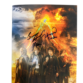 Fan Expo Chicago Lord of the Rings Exclusive Signed by Elijah Wood & Sean Astin