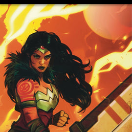 ABSOLUTE WONDER WOMAN # 12 FOIL FRANCESCO TOMASELLI VIRGIN EXCLUSIVE
