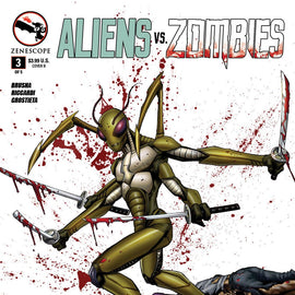 Aliens vs. Zombies #3
