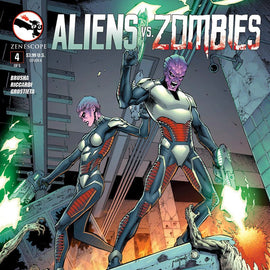 Aliens vs. Zombies #4