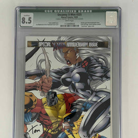 [Double Signed by Stan Lee | Tom DeSanto] Uncanny X-Men #325 CGC 8.5 Green Label Exclusive Var