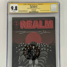 [Double Signed by Jeremy Haun | Seth Peck] The Realm #1 CGC 9.8 Yellow Label Andrew Maclean | Nick Filardi Exclusive Var