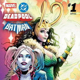 MARVEL DC: DEADPOOL BATMAN #1 GREG LAND EXCLUSIVE VAR  HARLEY QUINN LADY LOKI [09/24/2025]