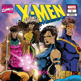 [FOIL] X-Men #1 (1991) Facsimile Kaare Andrews MEGACON 2025 Exclusive Blue Team Var (02/05/2025)