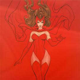 [FOIL] Scarlet Witch #4 Unknown Comics David Nakayama Exclusive Foil Virgin Color Bleed Var (04/05/2023)