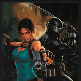 GI JOE x TOMB RAIDER # 1  NYCC JONATHAN KNIGHT EXCLUSIVE