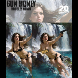 GUN HONEY DOUBLE DOWN # 4 NATHAN LORENZANA NYCC EXCLUSIVE SET