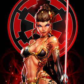 Slave Princess Chained Sith Metal Comic