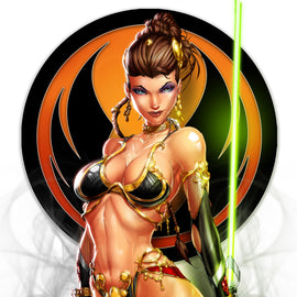 Leia Jedi Chained Print