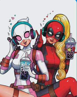 PRE-ORDER Wade Wilson : Deadpool #1 Alpha exclusive Set. Art by Nathan Szerdy