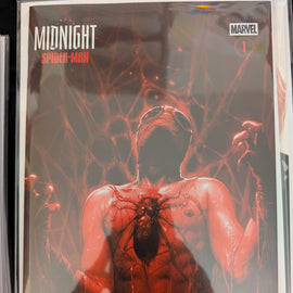 Marvel Midnight Spider-Man #1 art by Davide Patarore New York Comiccon Exclusive