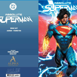 Absolute Superman 18 Alpha Exclusives. David Wilkins trade variant pre-order