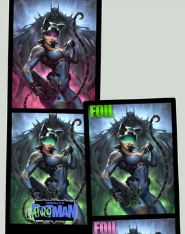 Absolute Catwoman #1 Alpha Exclusives pre-order. Art by Kunkka 4 book set