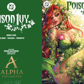Poison ivy #35 Alpha exclusive Dawn Mcteigue Toronto Fan Expo  Trade variant