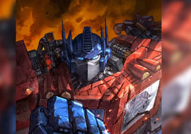 TRANSFORMERS #34 OPTIMUS PRIME ALAN QUAH SDCC EXCLUSIVE