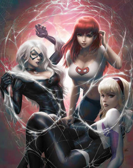 Amazing Spider-Man #13 Pre-order Alpha exclusive virgin variant art by Kendrick (Kunkka) Lim