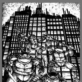 Teenage mutant ninja turtles #300(#20) incentive 1:25 Kevin Eastman & Peter Laird